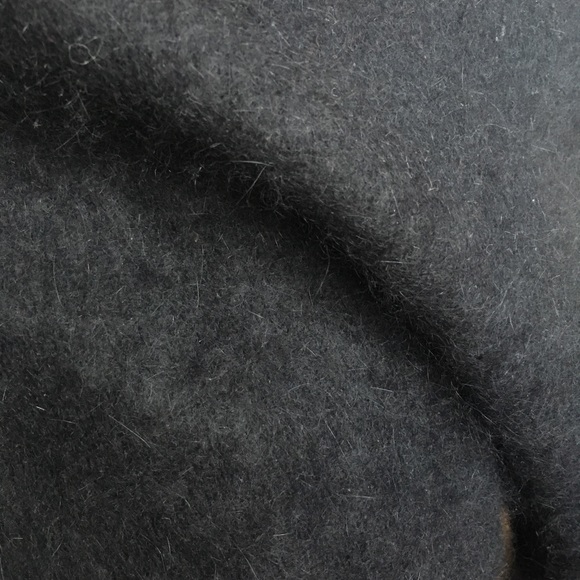 GAP Black Angora Rabbit Hair Short Sleeve Top - Picture 8 of 8